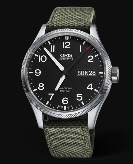 Oris Aviation Big Crown Propilot Big Day Date 45MM Replica Watch 01 752 7698 4164-07 5 22 14FC